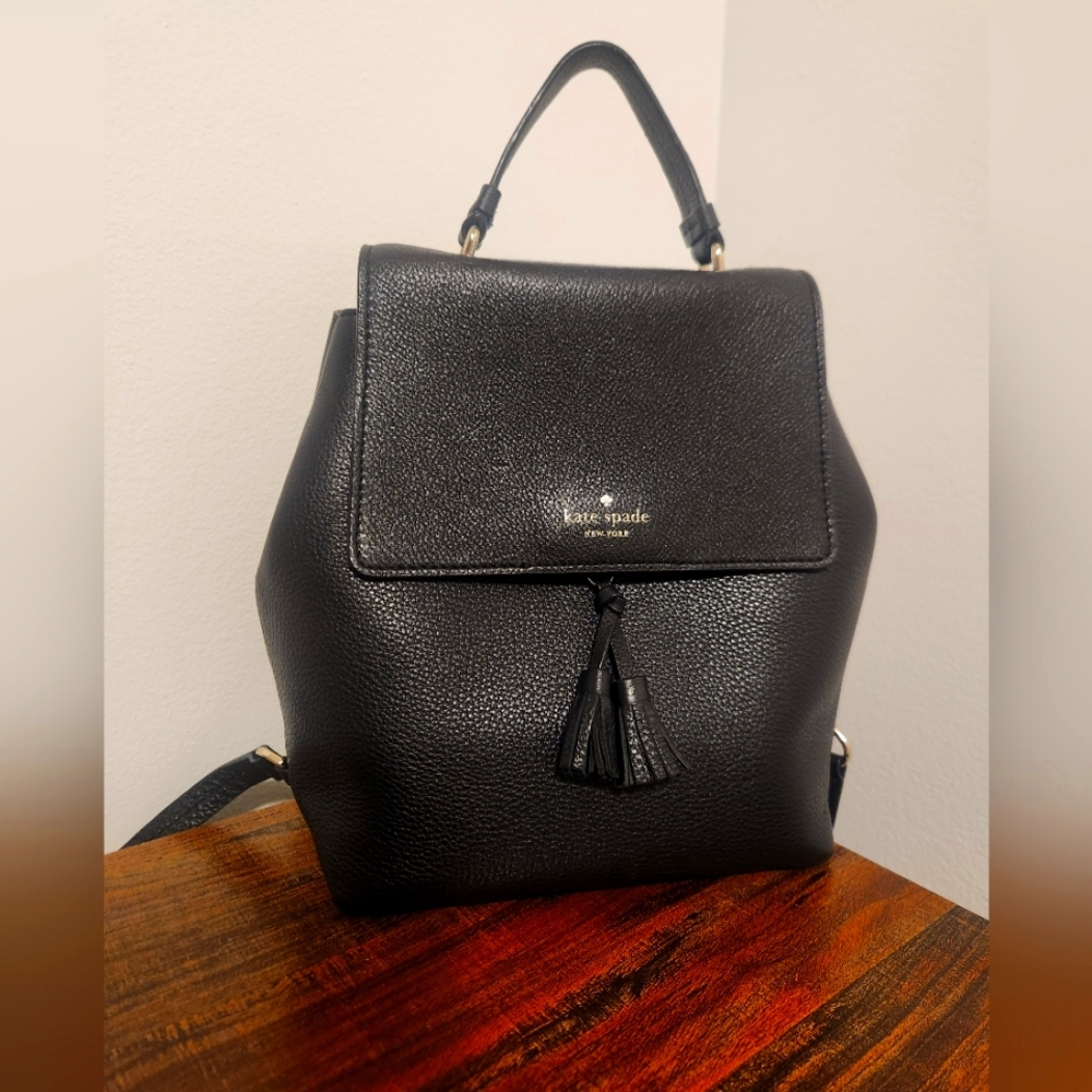 Kate Spade Pebbled Leather Backpack